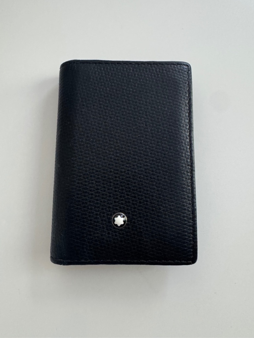 MONTBLANC - CARD HOLDER 4CC IN GRAIN LEATHER